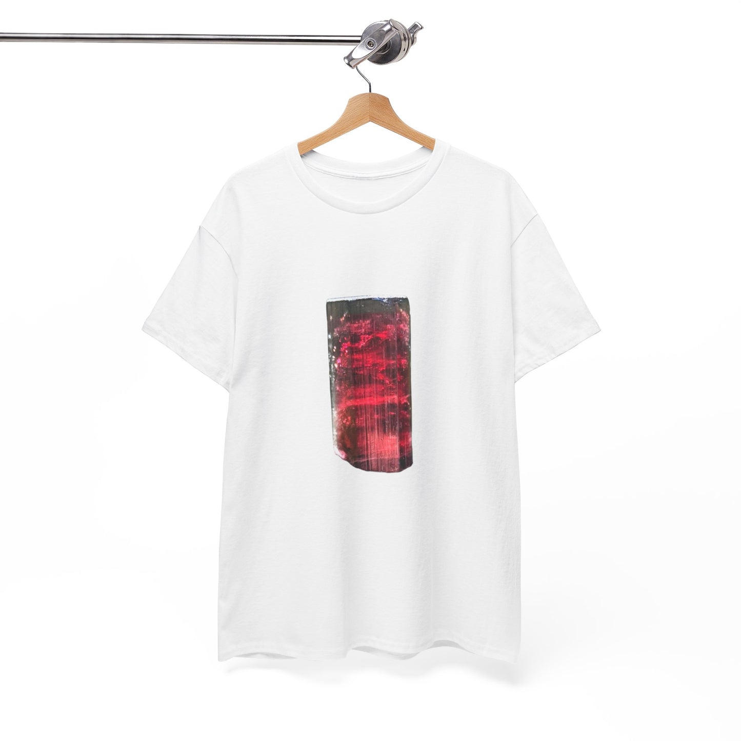 Artistic Unisex Cotton Tee, Trendy Graphic Tee, Casual Wear, Everyday Comfort Tee, Tourmaline
