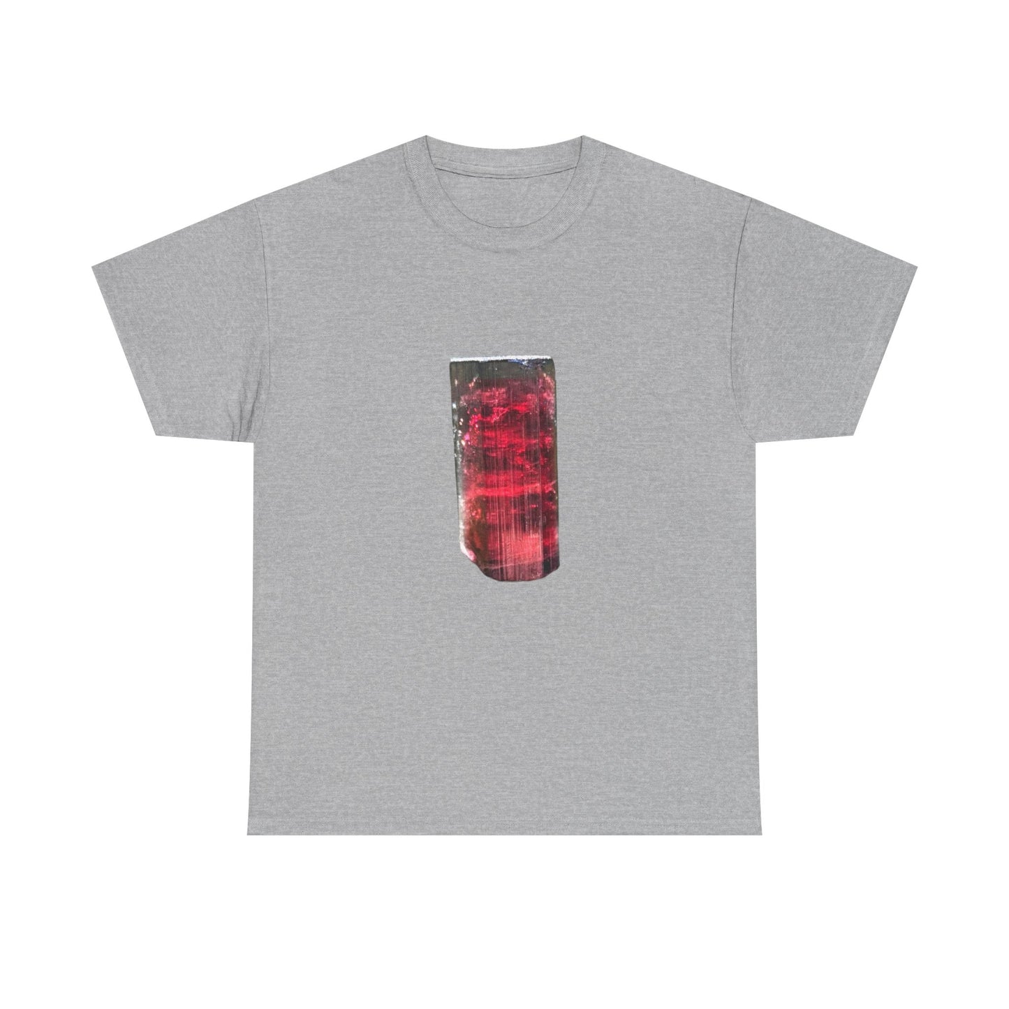 Artistic Unisex Cotton Tee, Trendy Graphic Tee, Casual Wear, Everyday Comfort Tee, Tourmaline