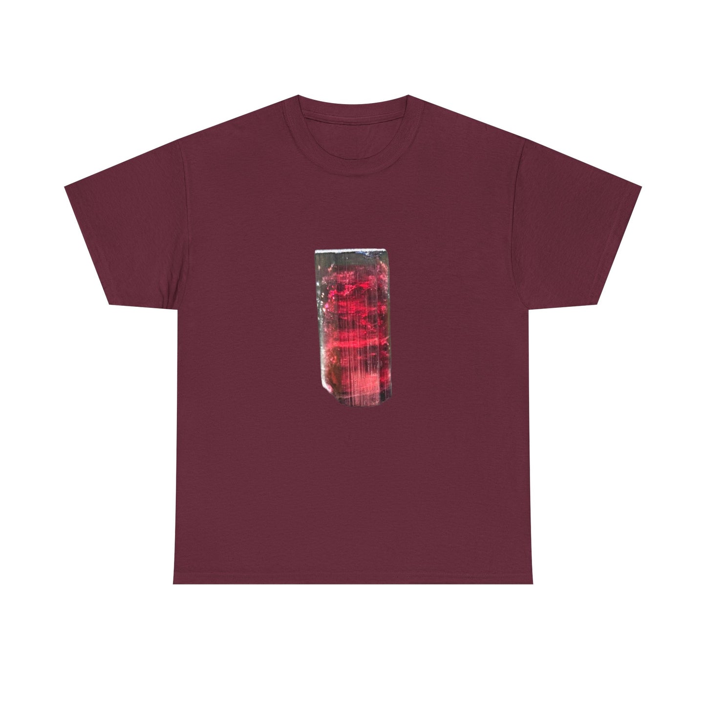 Artistic Unisex Cotton Tee, Trendy Graphic Tee, Casual Wear, Everyday Comfort Tee, Tourmaline