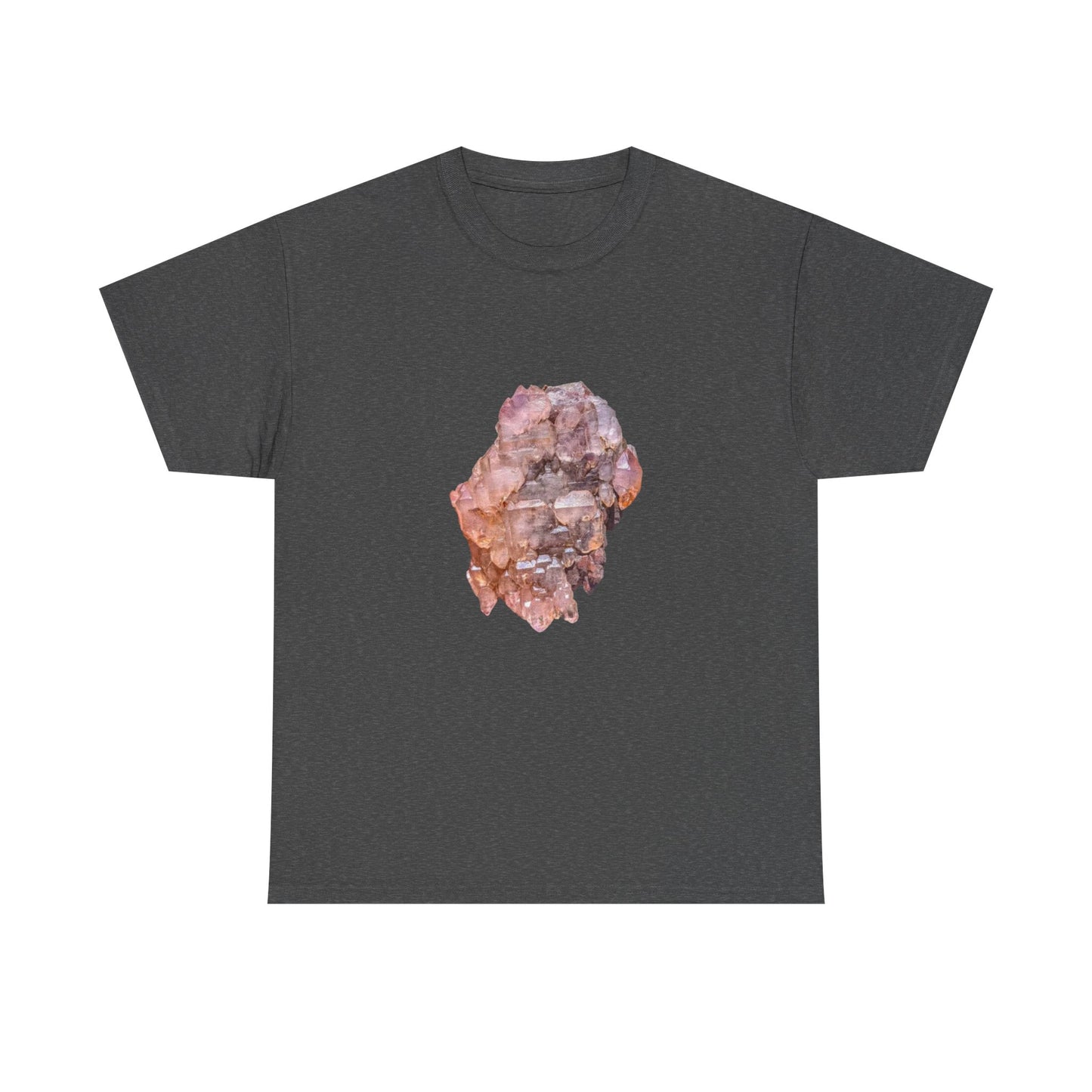 Artistic Unisex Cotton Tee, Trendy Graphic Tee, Casual Wear, Everyday Comfort Tee, Amethyst
