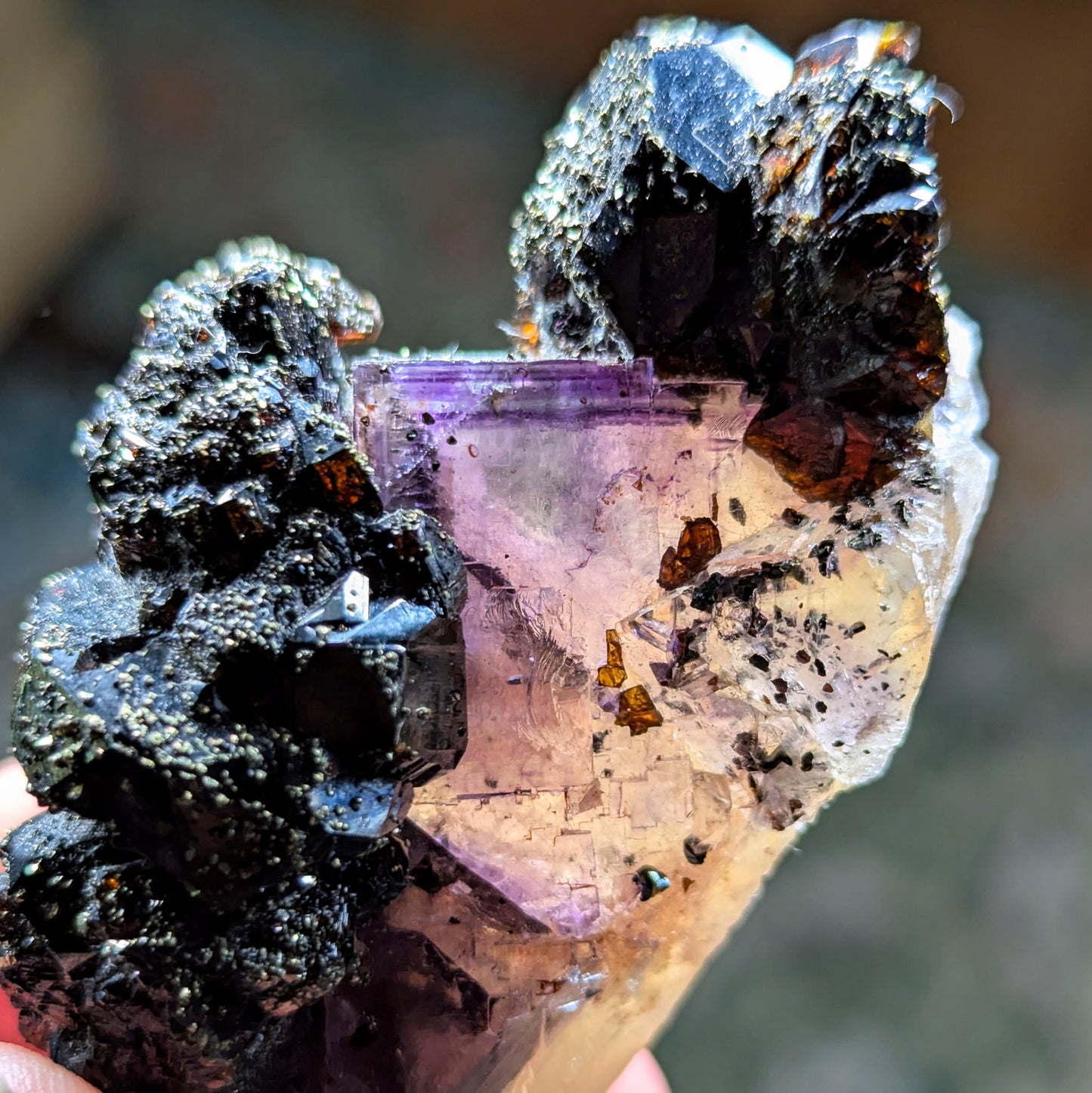 Rosiclare Fluorite and Sphalerite