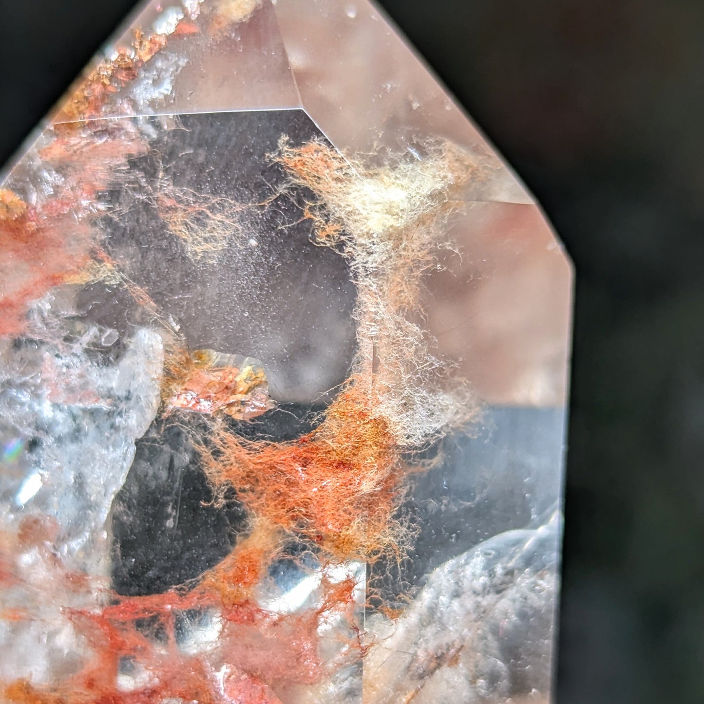 Brazil Amphibole Quartz