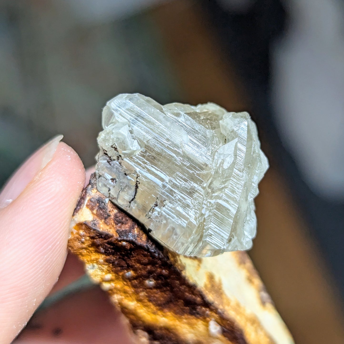 Cerussite on Matrix