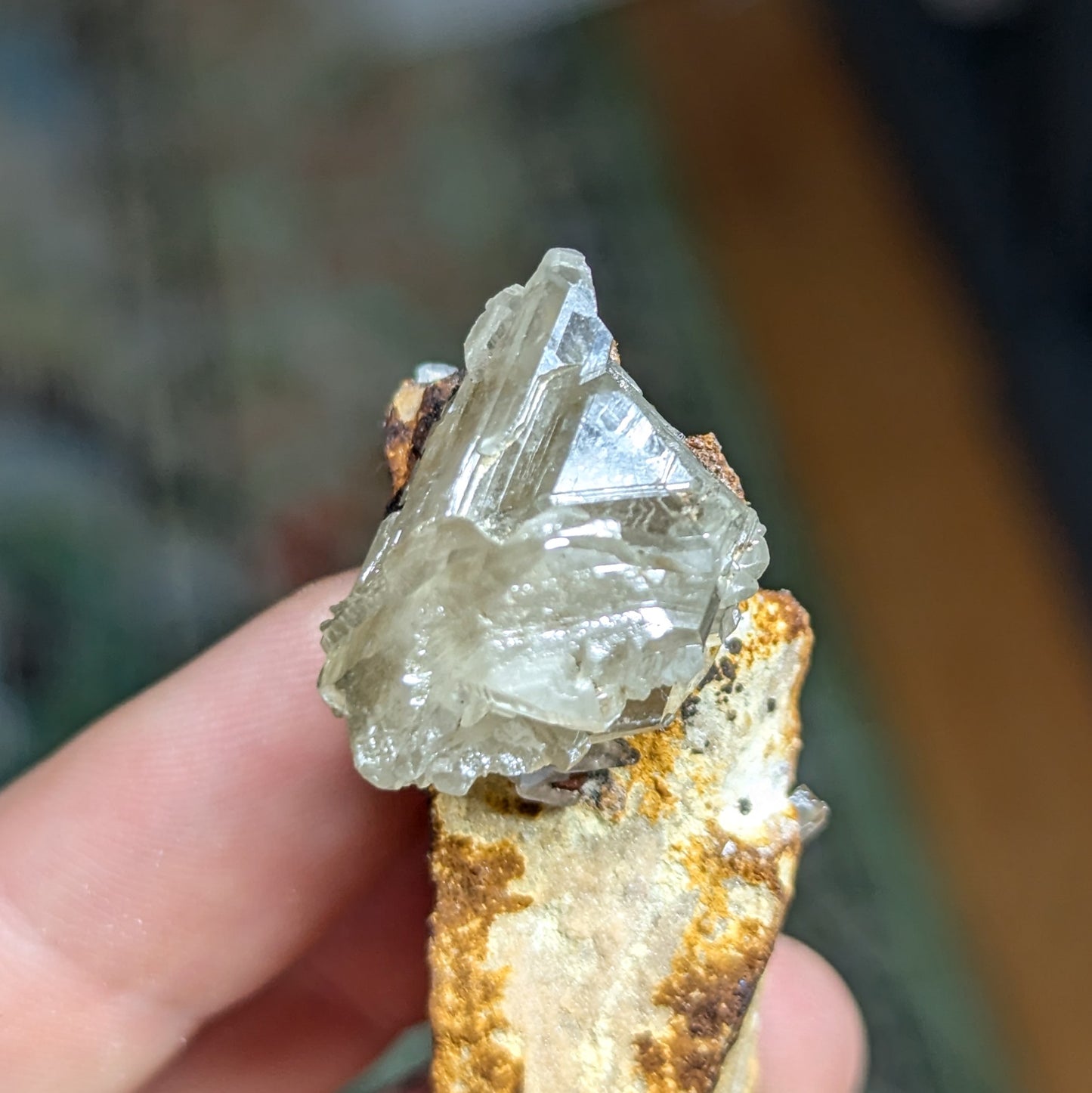 Cerussite on Matrix