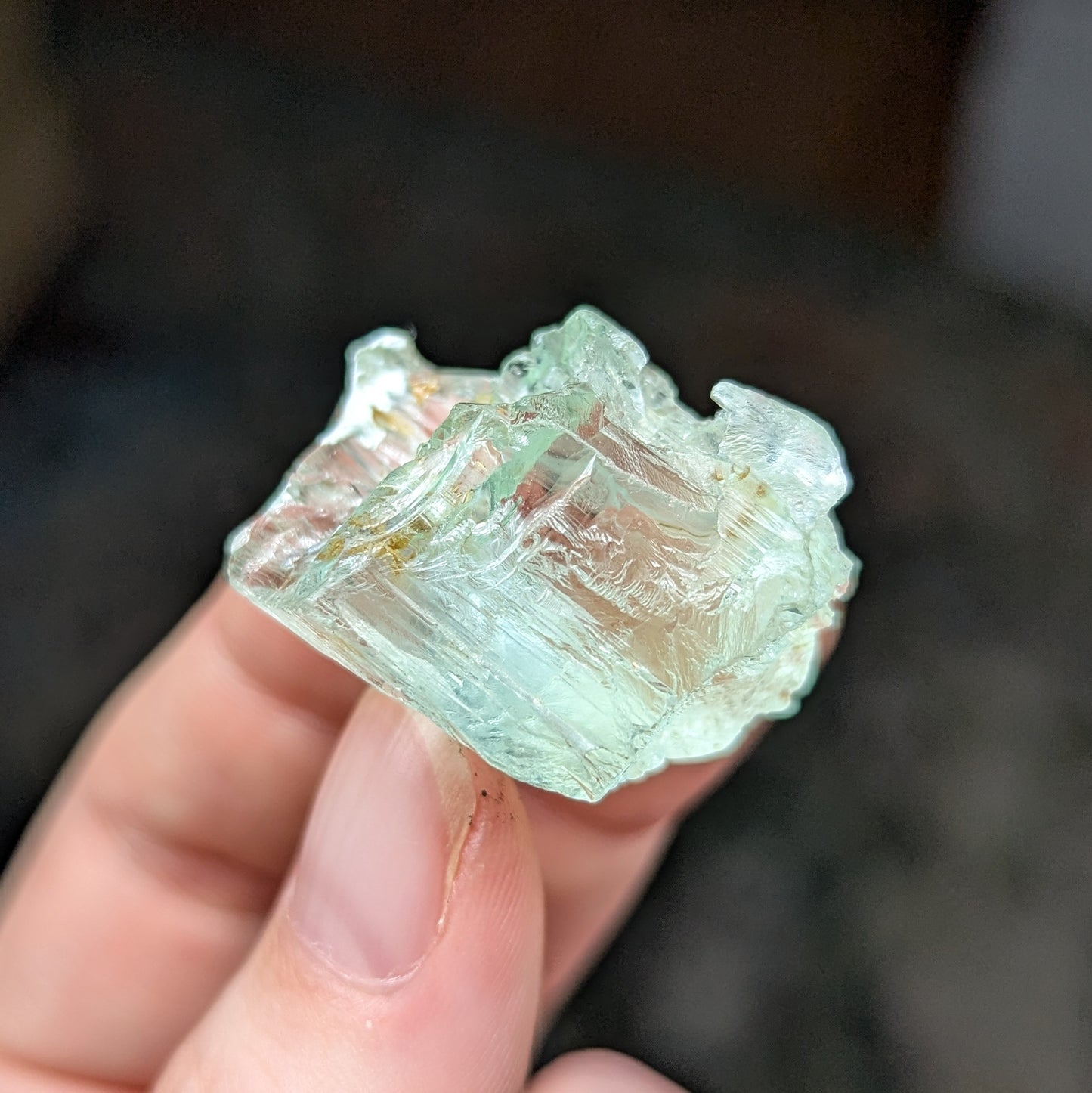 Brazil Etched Aquamarine