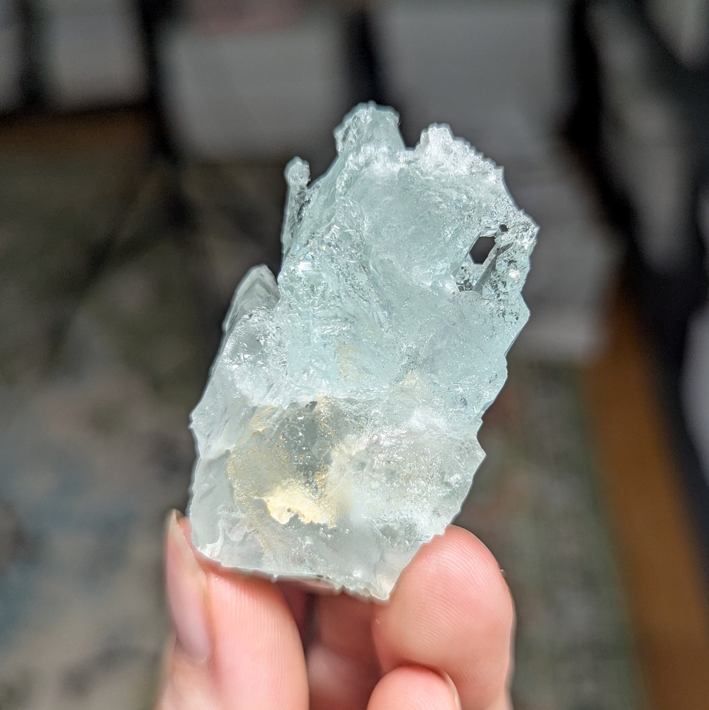 Brazil Etched Aquamarine