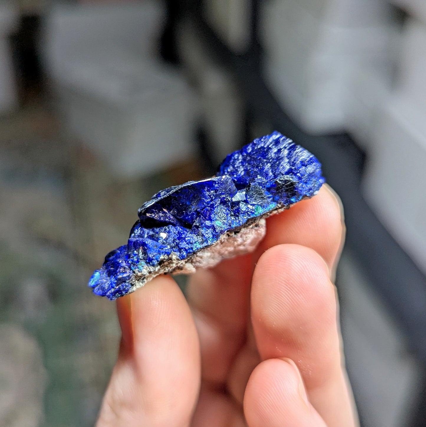 Milpillas Mine Azurite