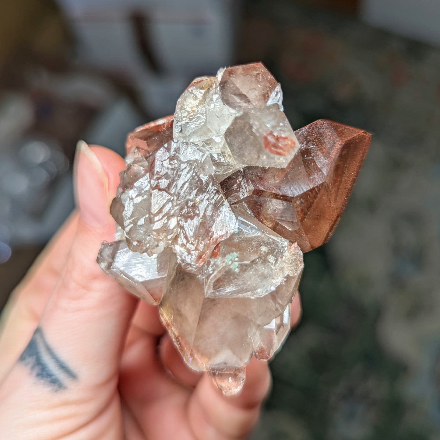 Orange River Hematite Quartz