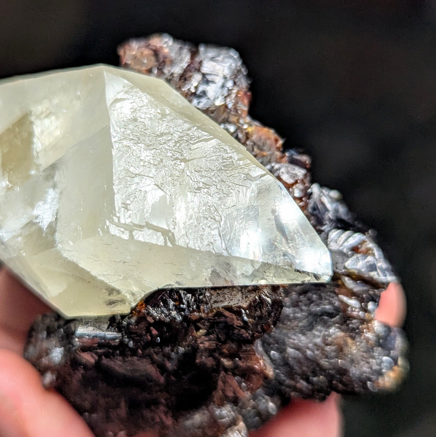 Elmwood Mine Calcite and Sphalerite
