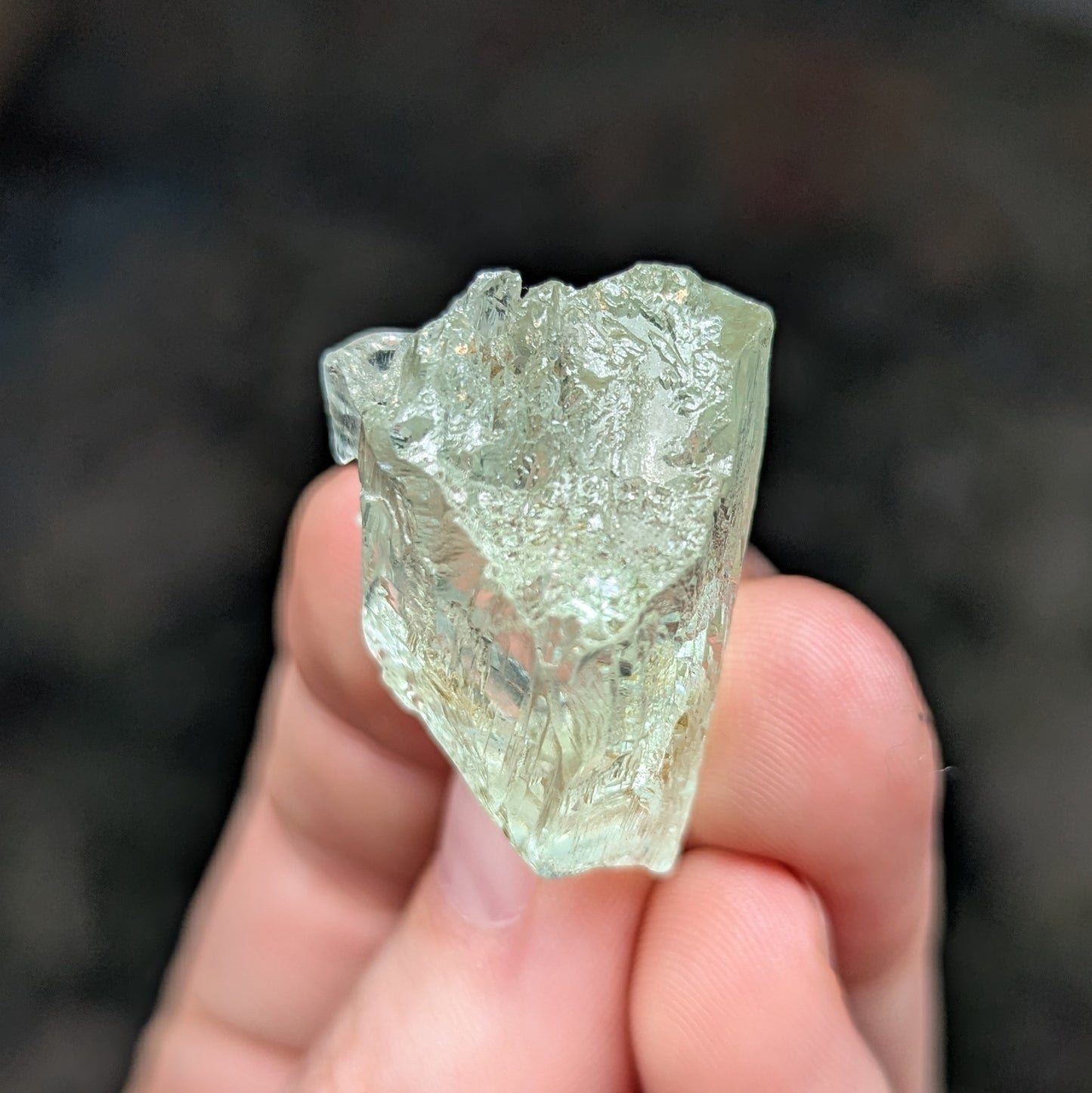 Brazil Etched Aquamarine