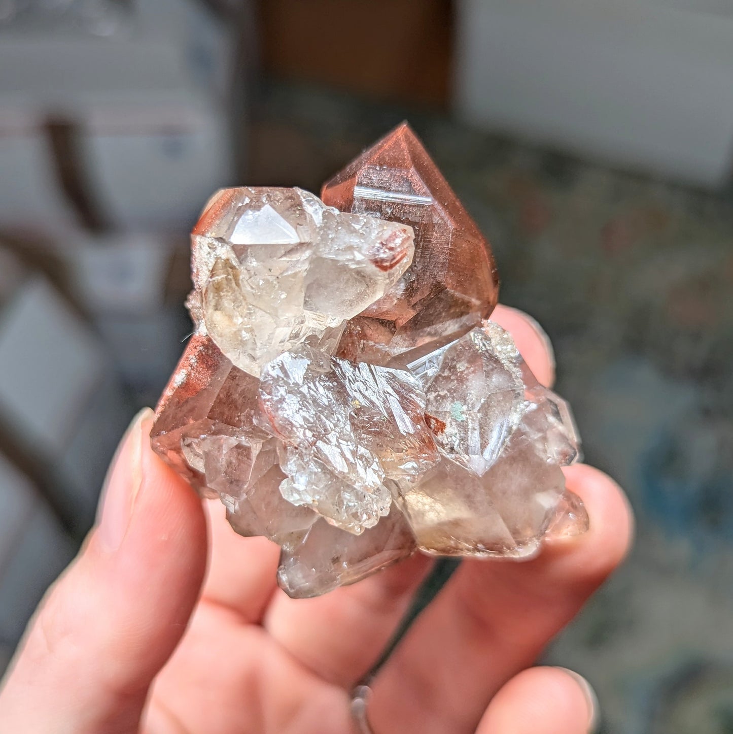 Orange River Hematite Quartz