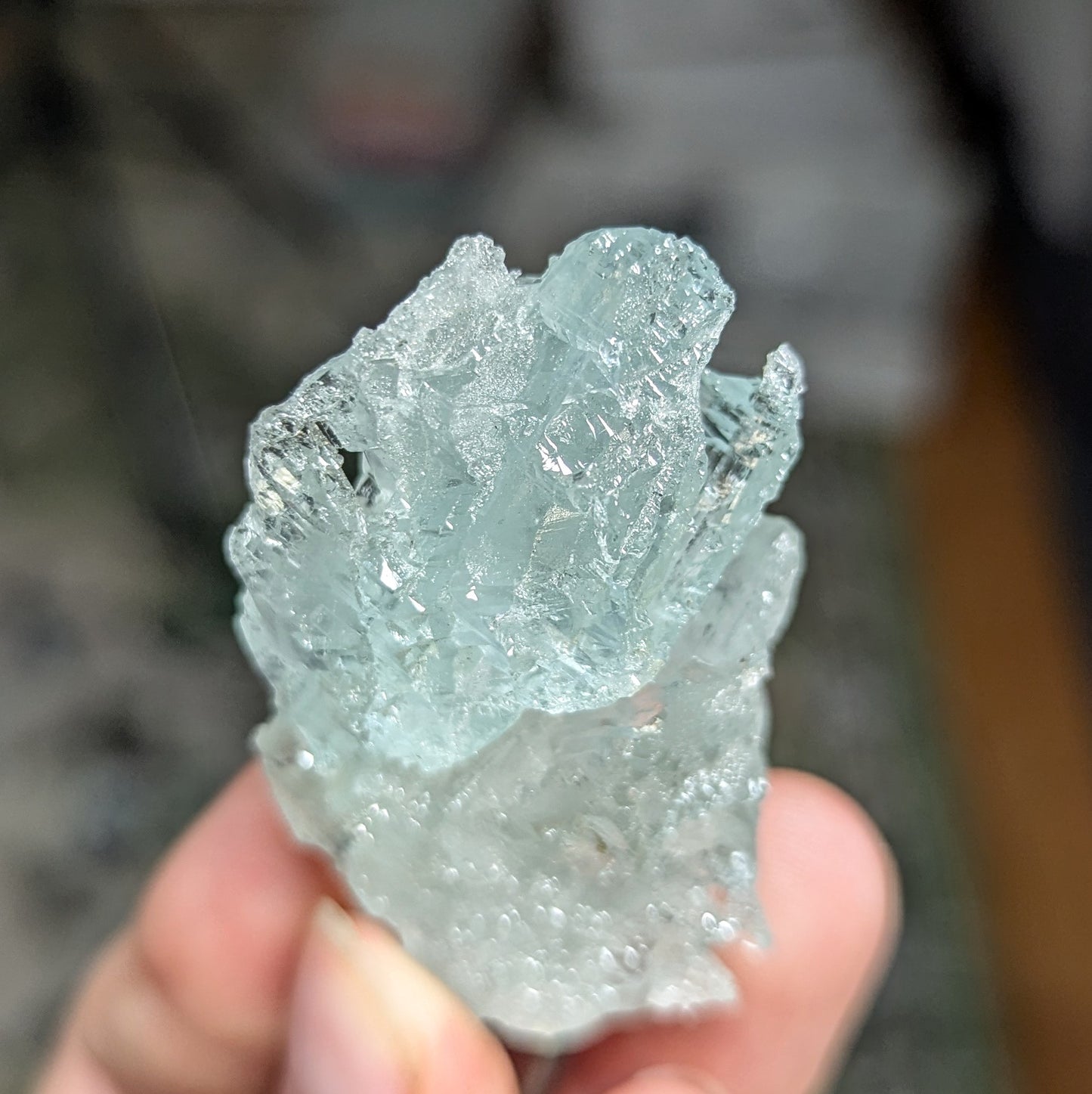 Brazil Etched Aquamarine