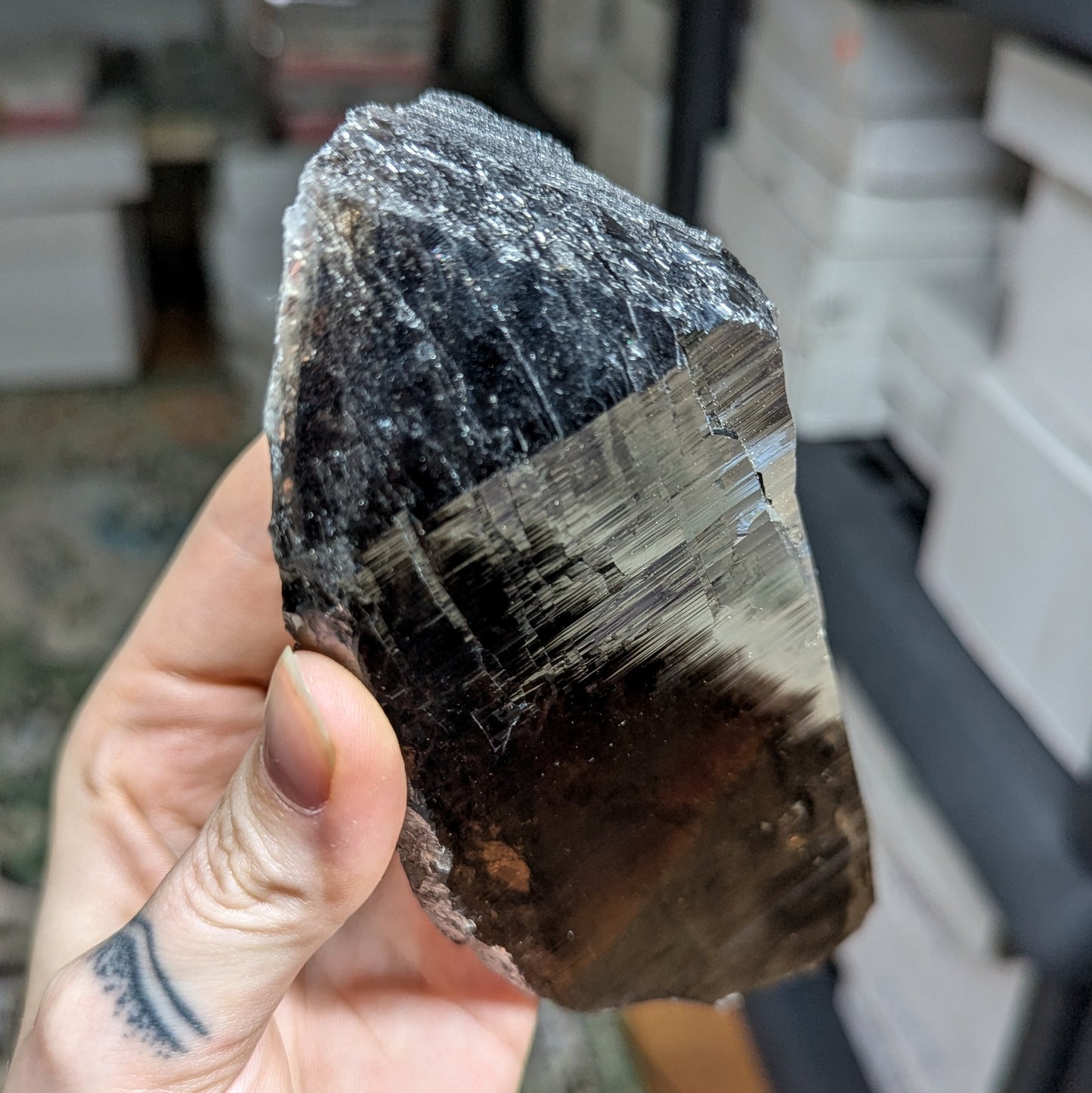 Tabular Brazilian Smoky Quartz