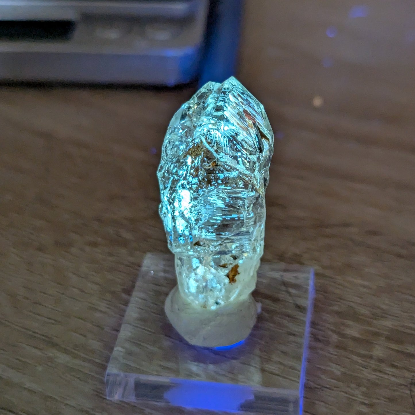 Madagascar Firefly Quartz Enhydro