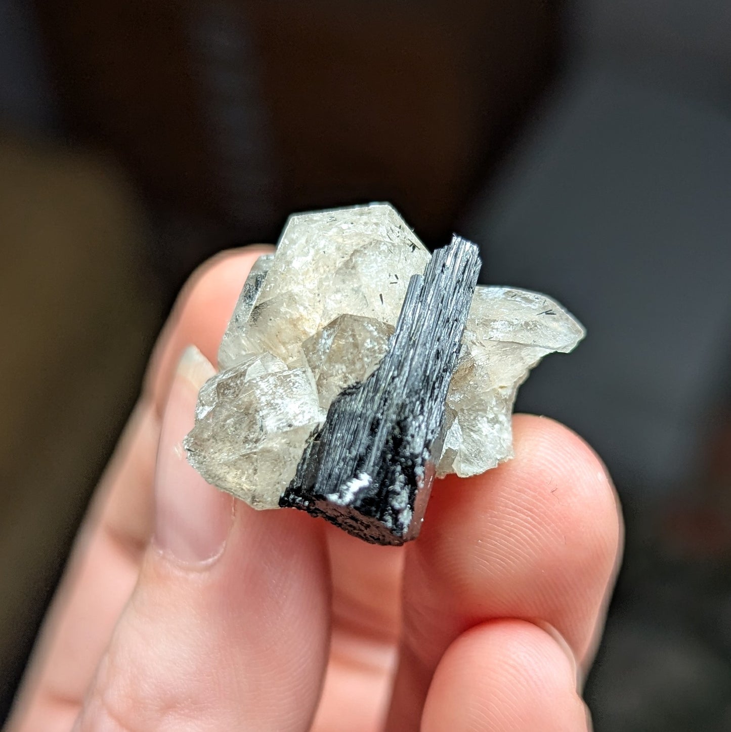 Erongo Quartz with Schorl