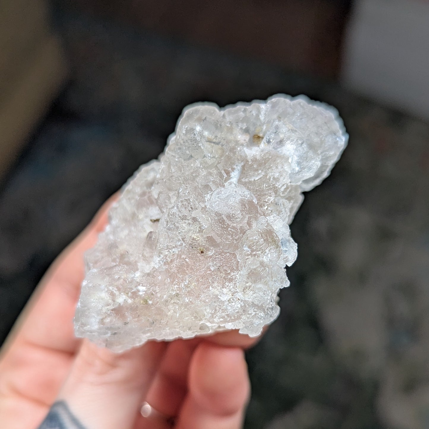 Etched Huanzala Mine Fluorite