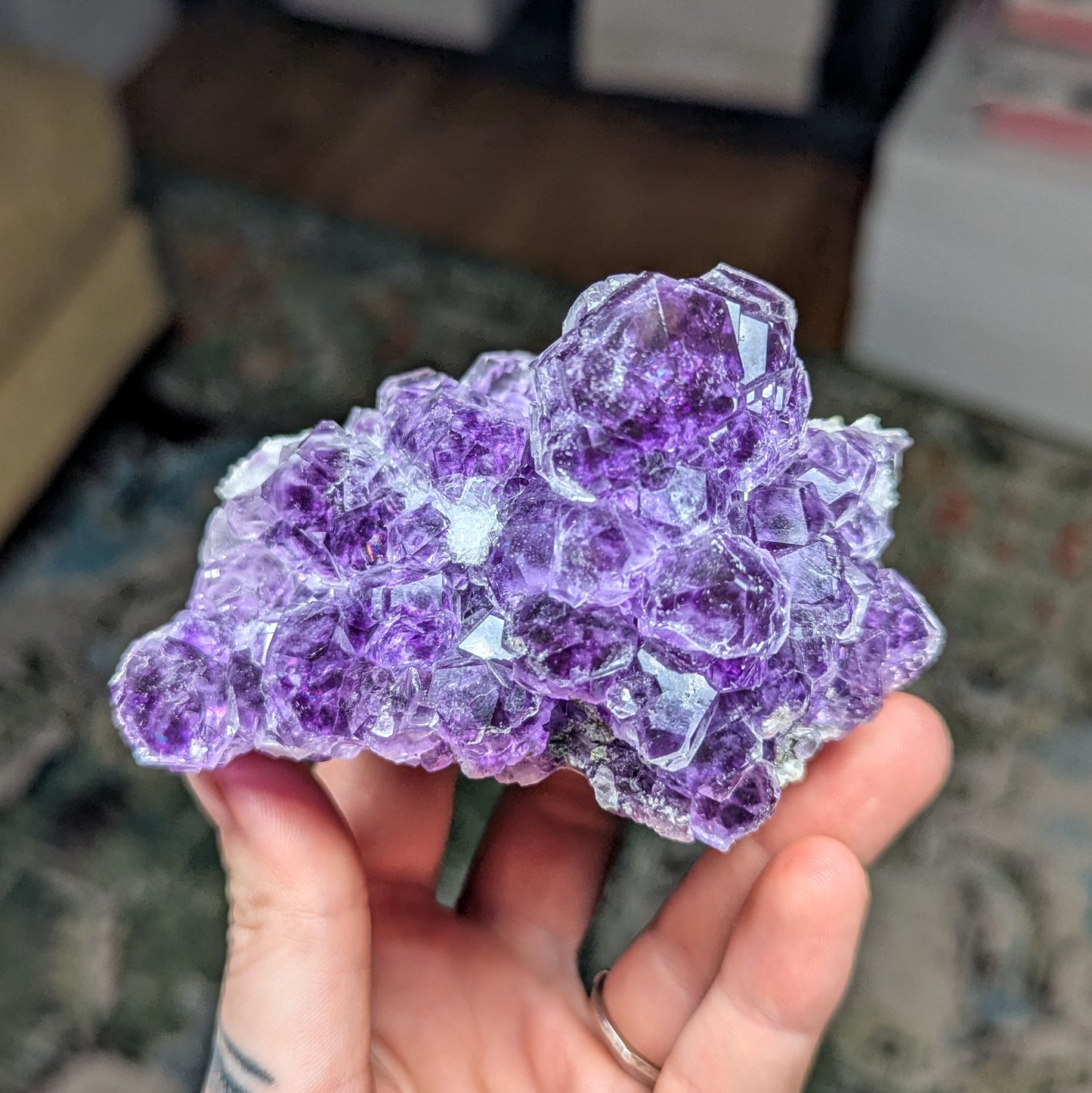 Purple Fujian Province Fluorite