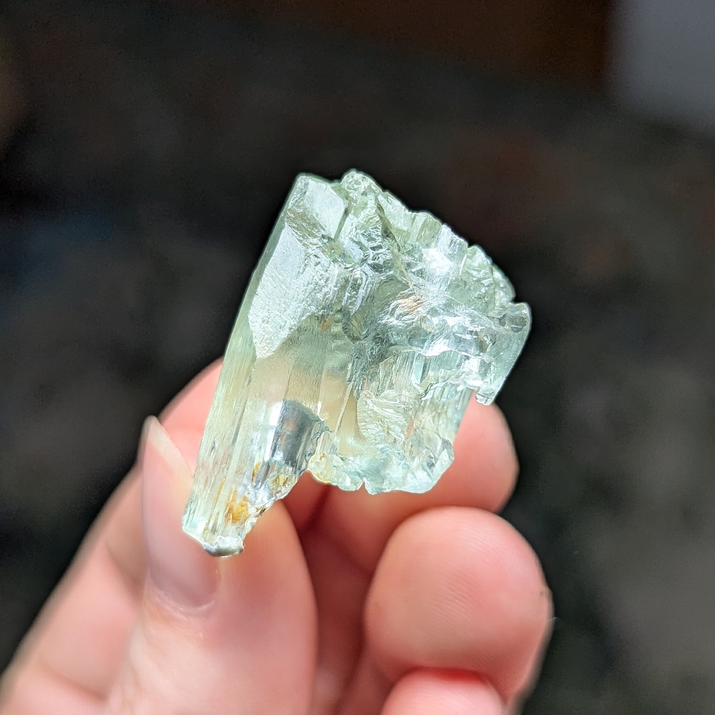 Brazil Etched Aquamarine