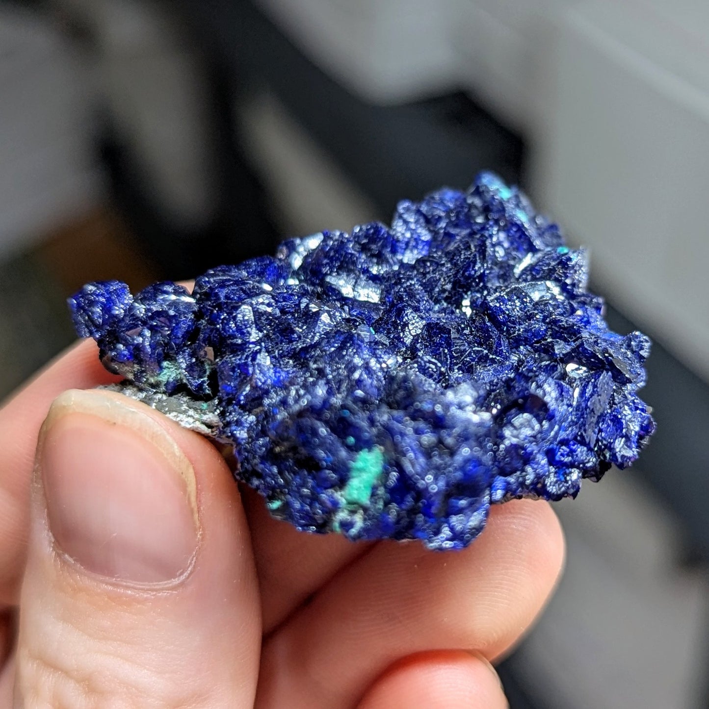 Milpillas Mine Azurite