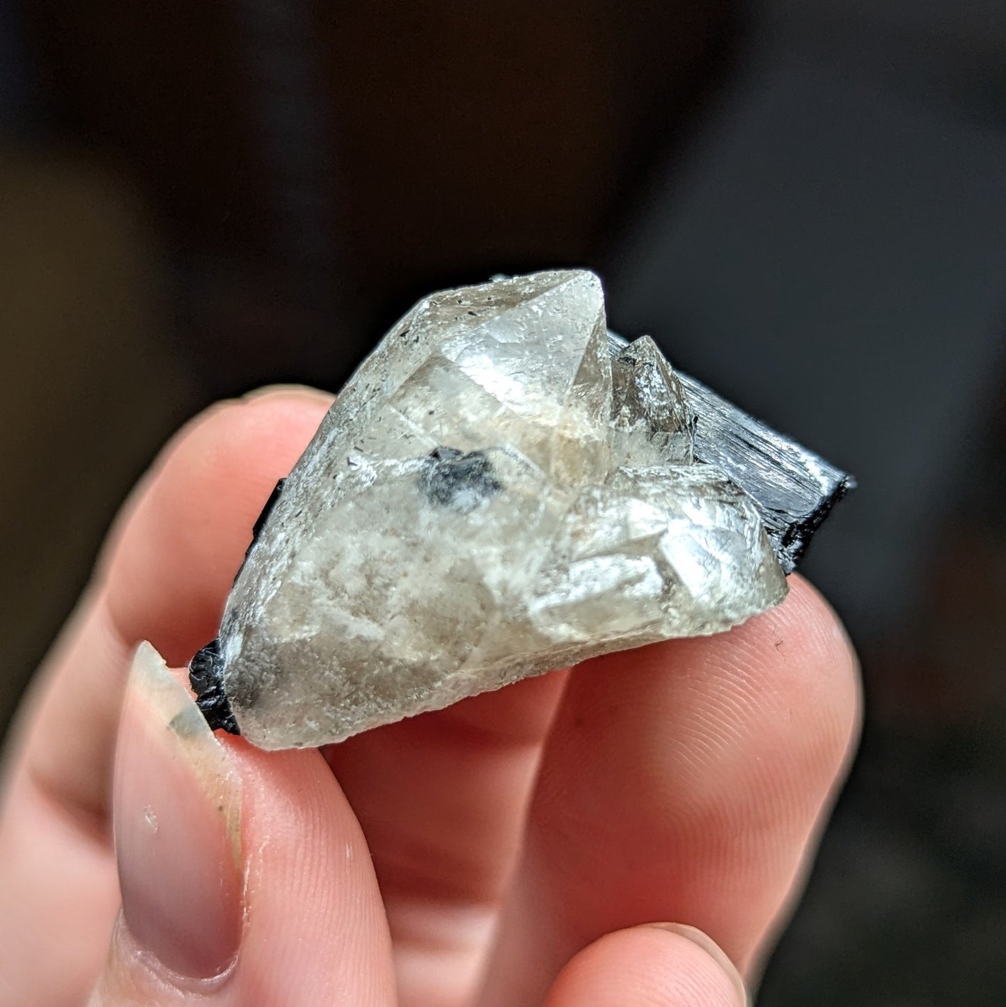 Erongo Quartz with Schorl