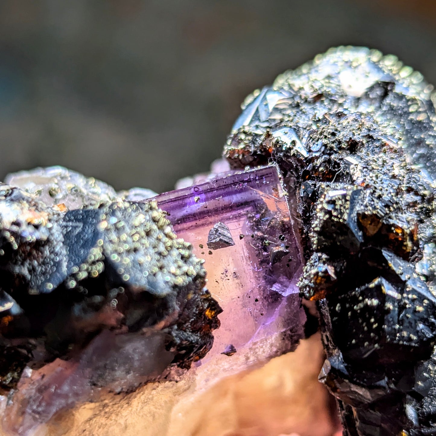 Rosiclare Fluorite and Sphalerite
