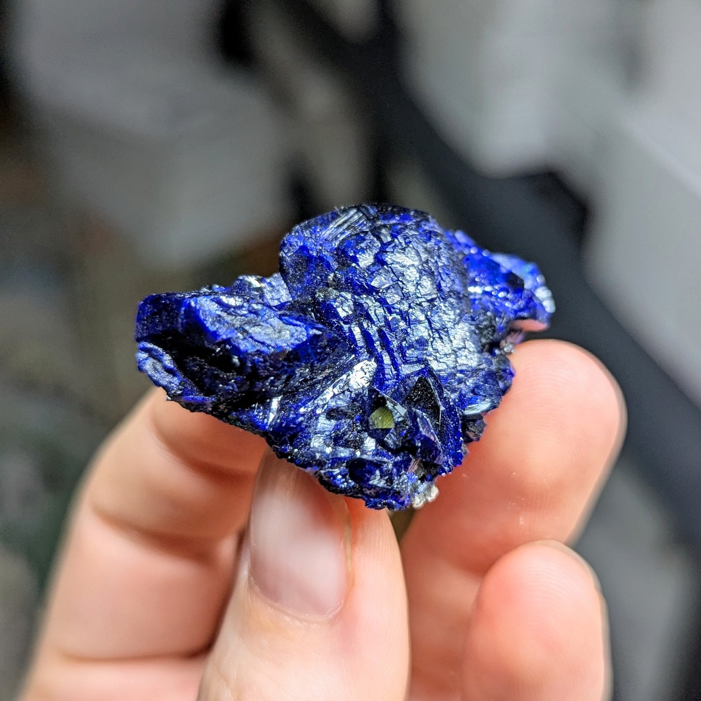 Milpillas Mine Azurite