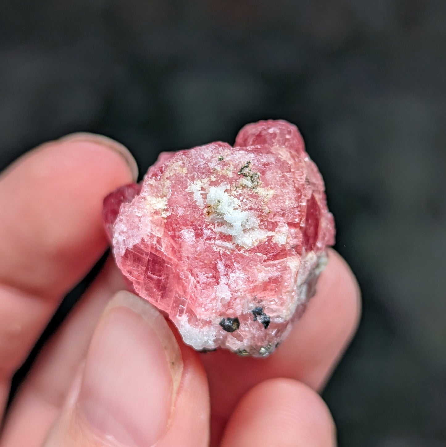 Wutong Mine Rhodochrosite