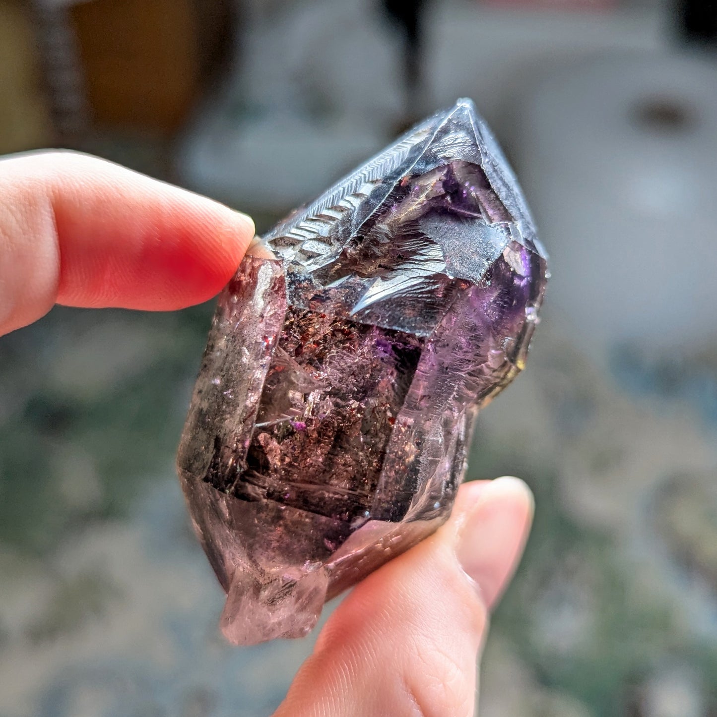 Chibuku Mine Amethyst Scepter w. Enhydro