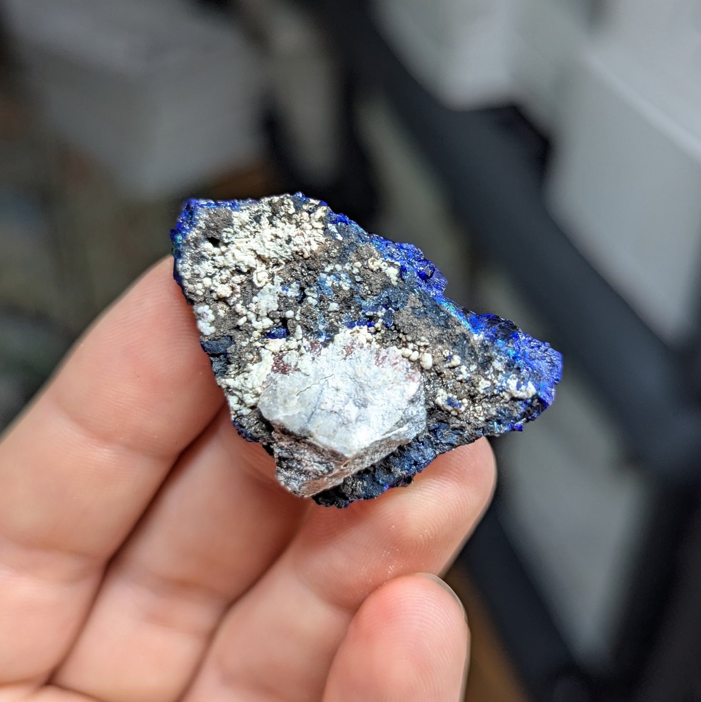 Milpillas Mine Azurite