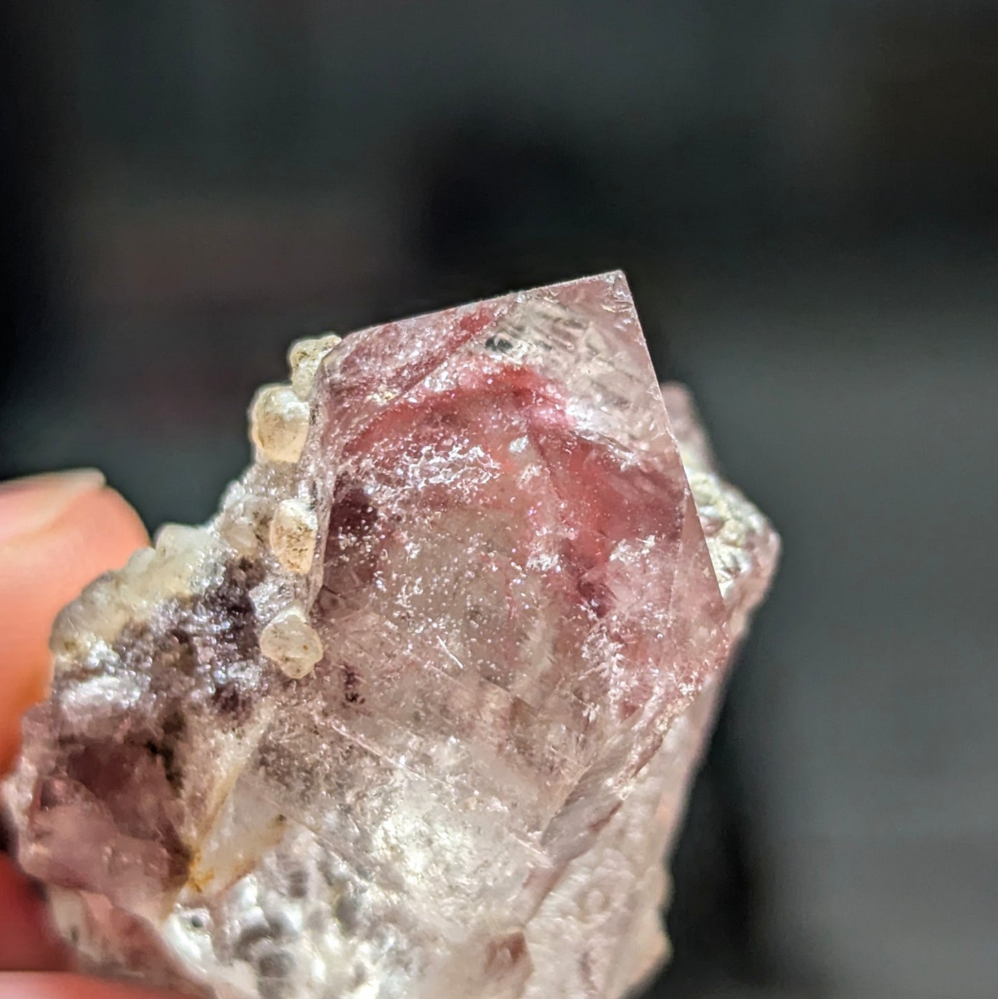 Sichuan Hematite Phantom Quartz