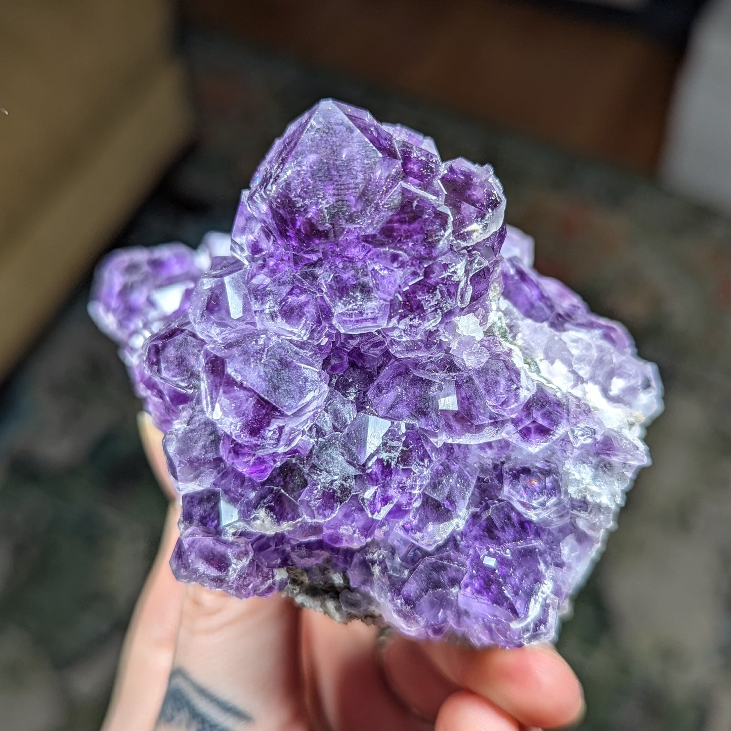 Purple Fujian Province Fluorite