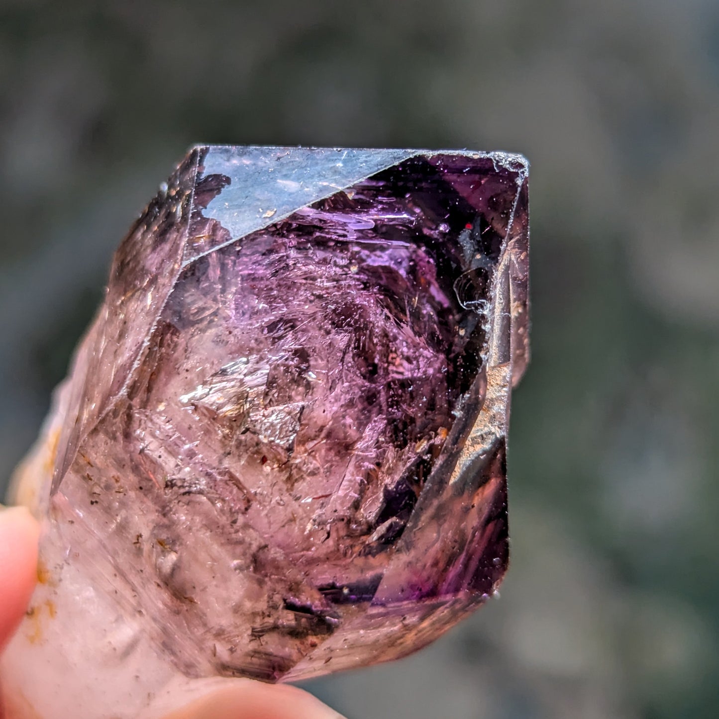 Chibuku Mine Amethyst Scepter w. Enhydro