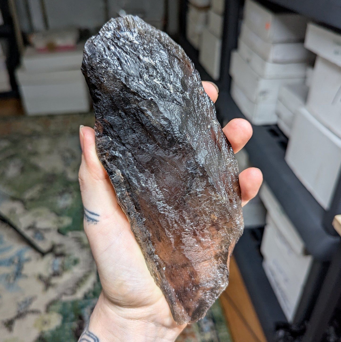 Tabular Brazilian Smoky Quartz