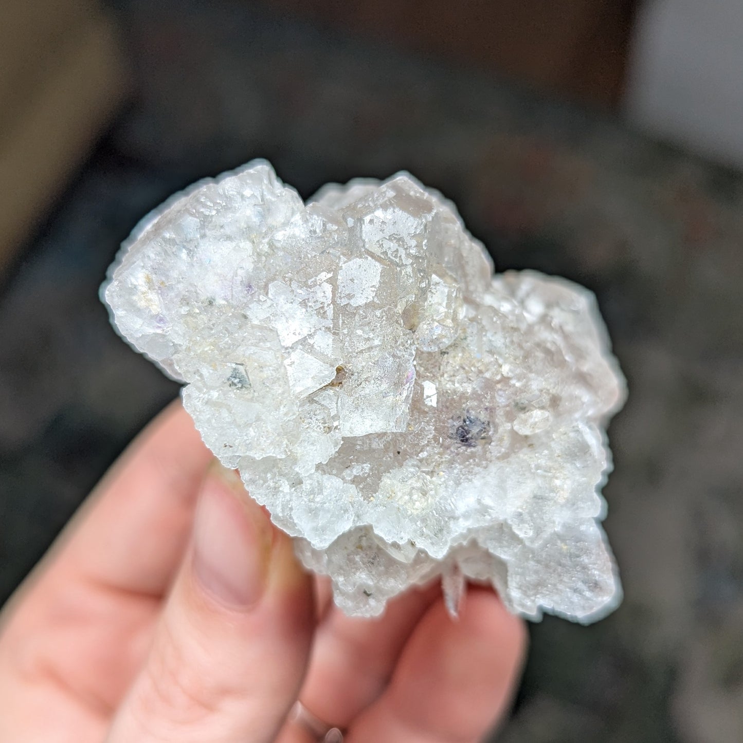 Etched Huanzala Mine Fluorite