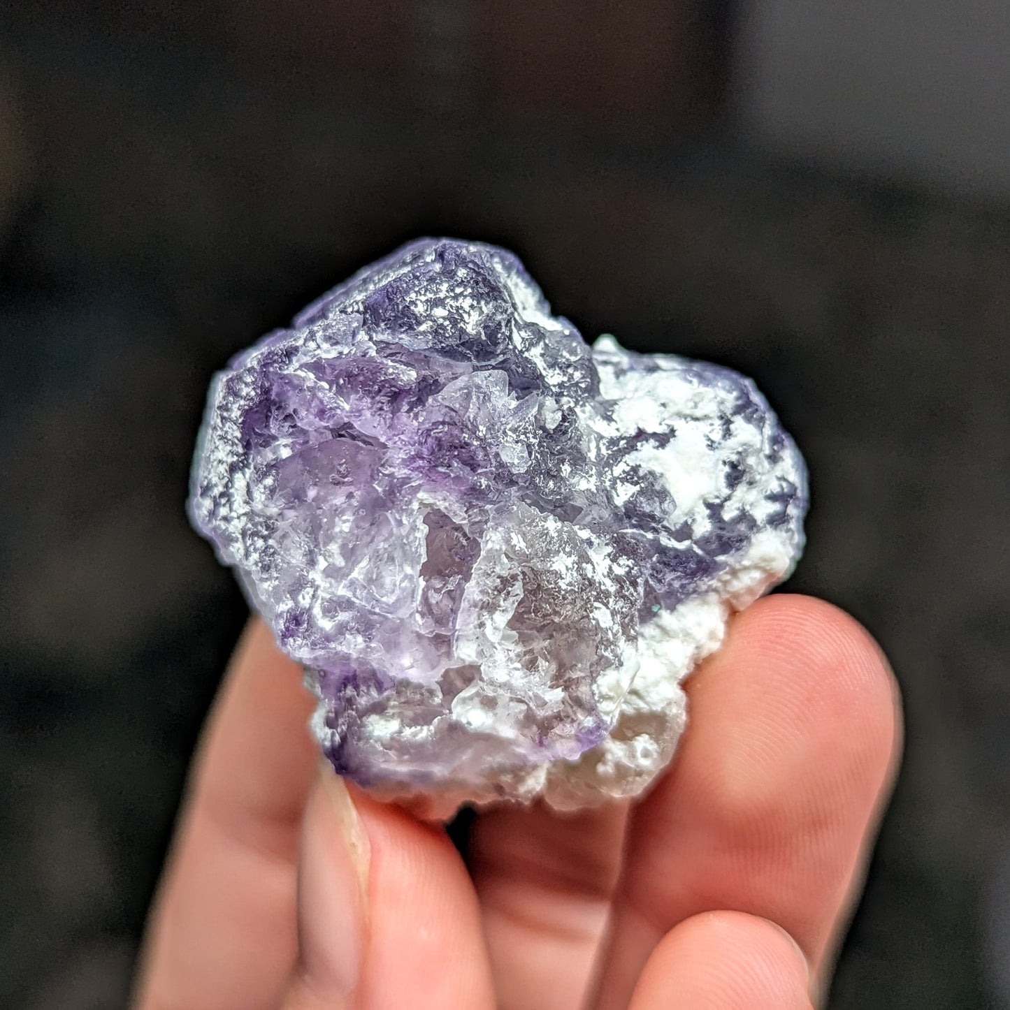 Huanzala Mine Etched Fluorite