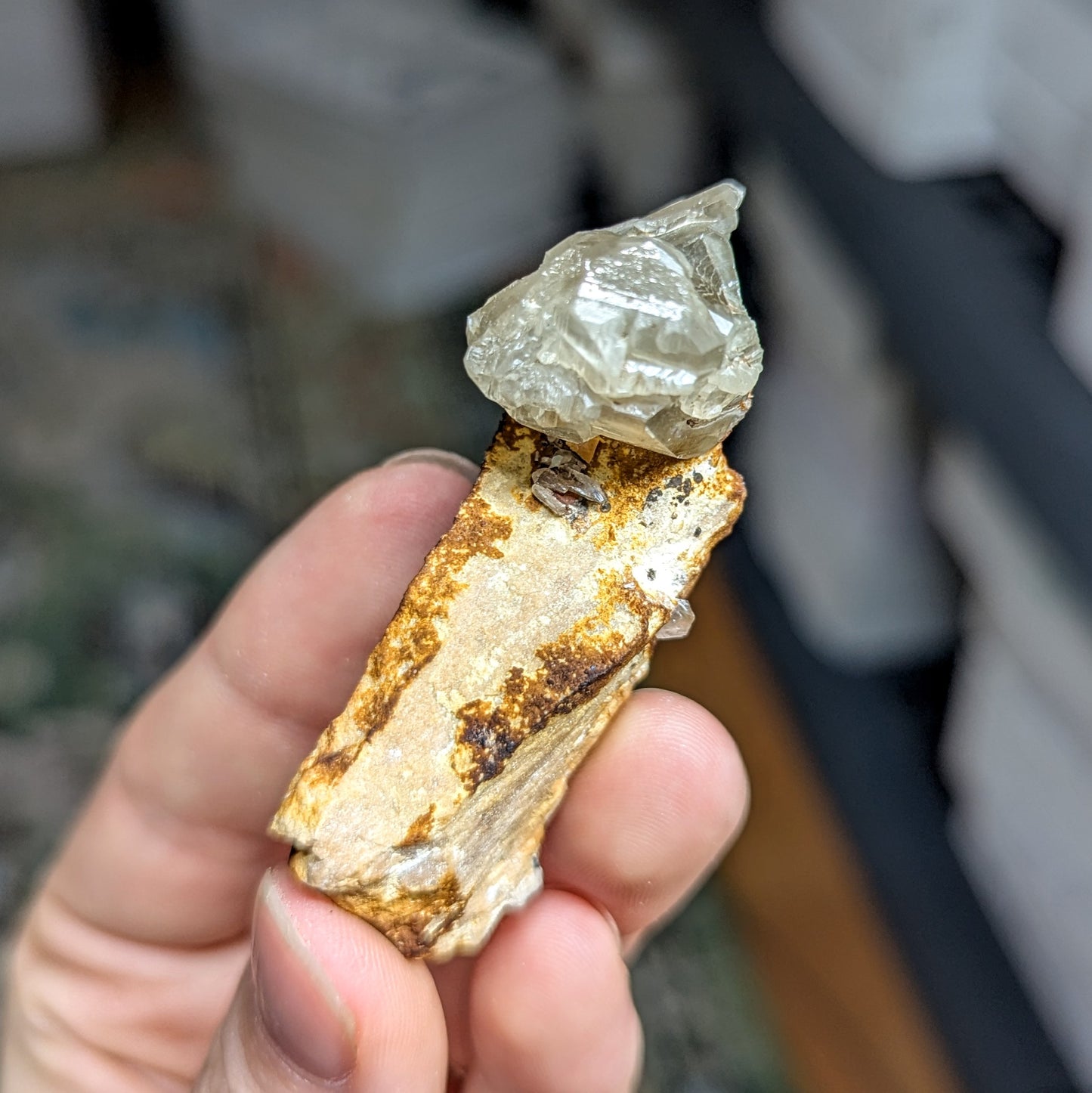Cerussite on Matrix