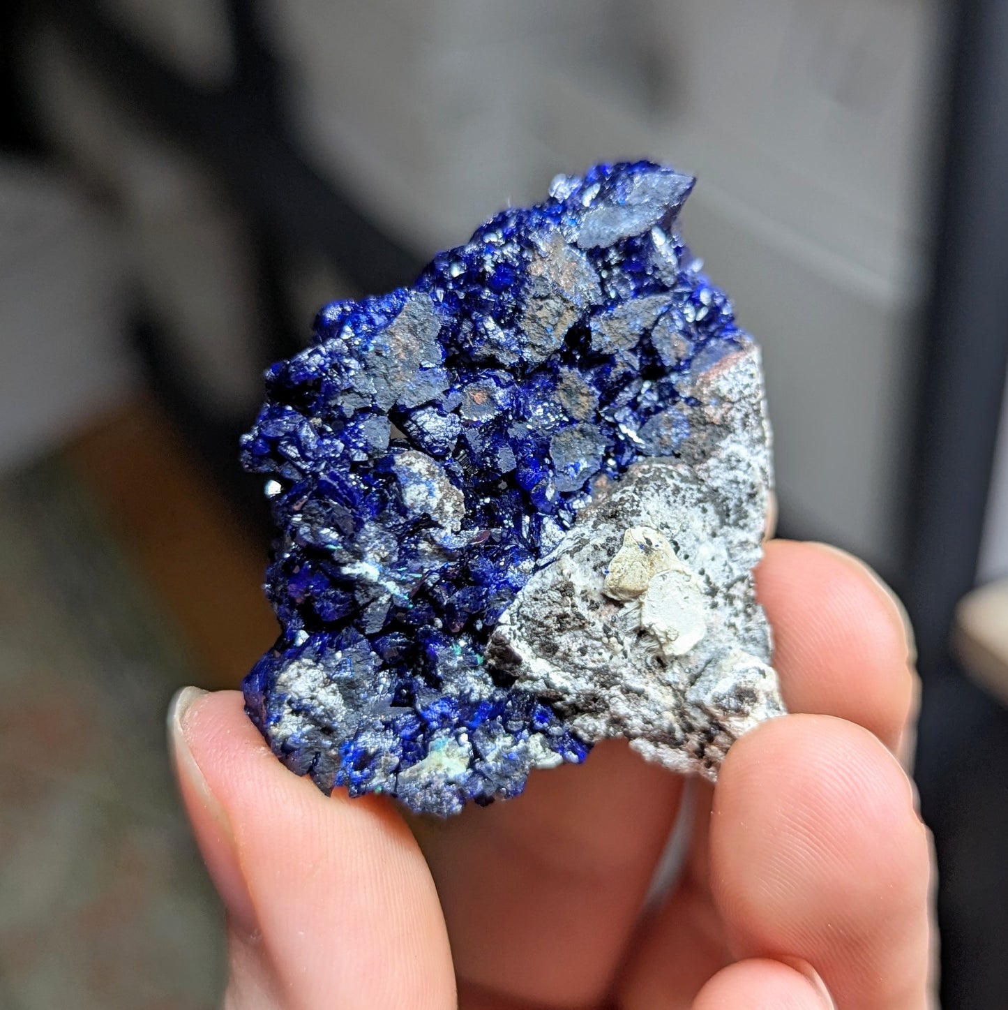 Milpillas Mine Azurite
