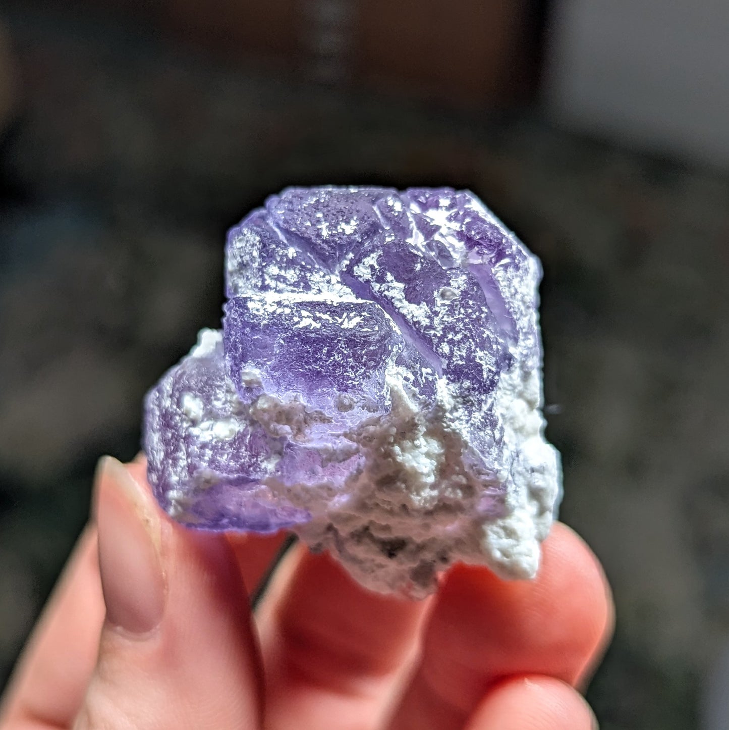 Huanzala Mine Etched Fluorite