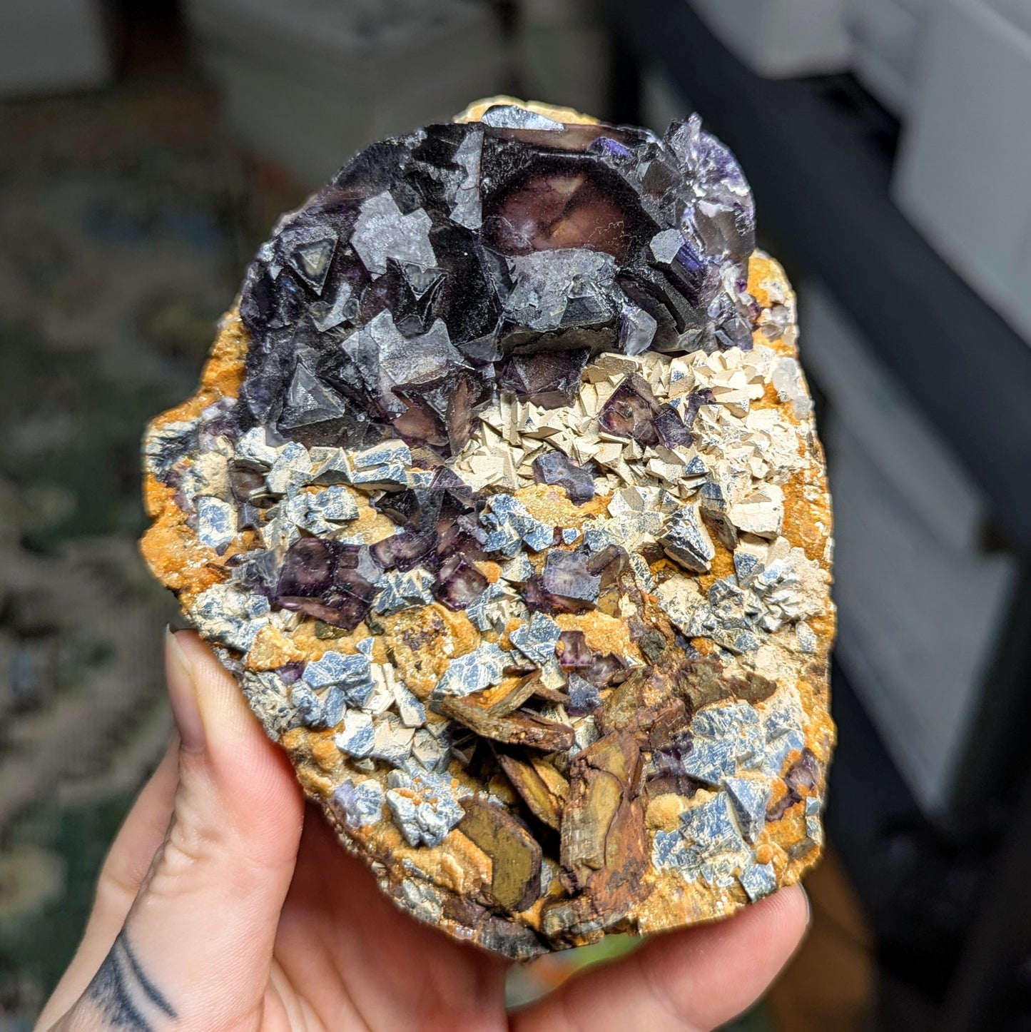 Weilasituo Fluorite and Pyrrohtite