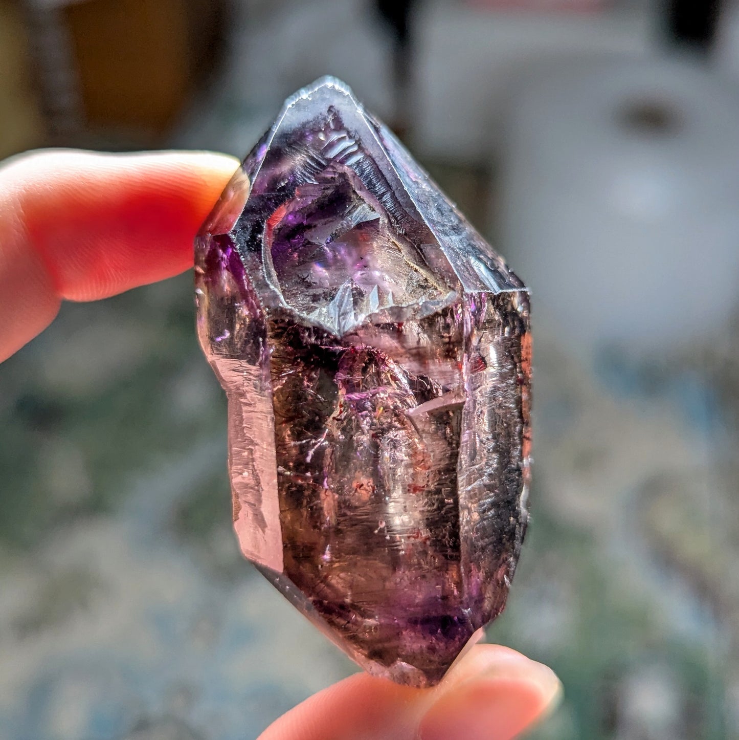Chibuku Mine Amethyst Scepter w. Enhydro