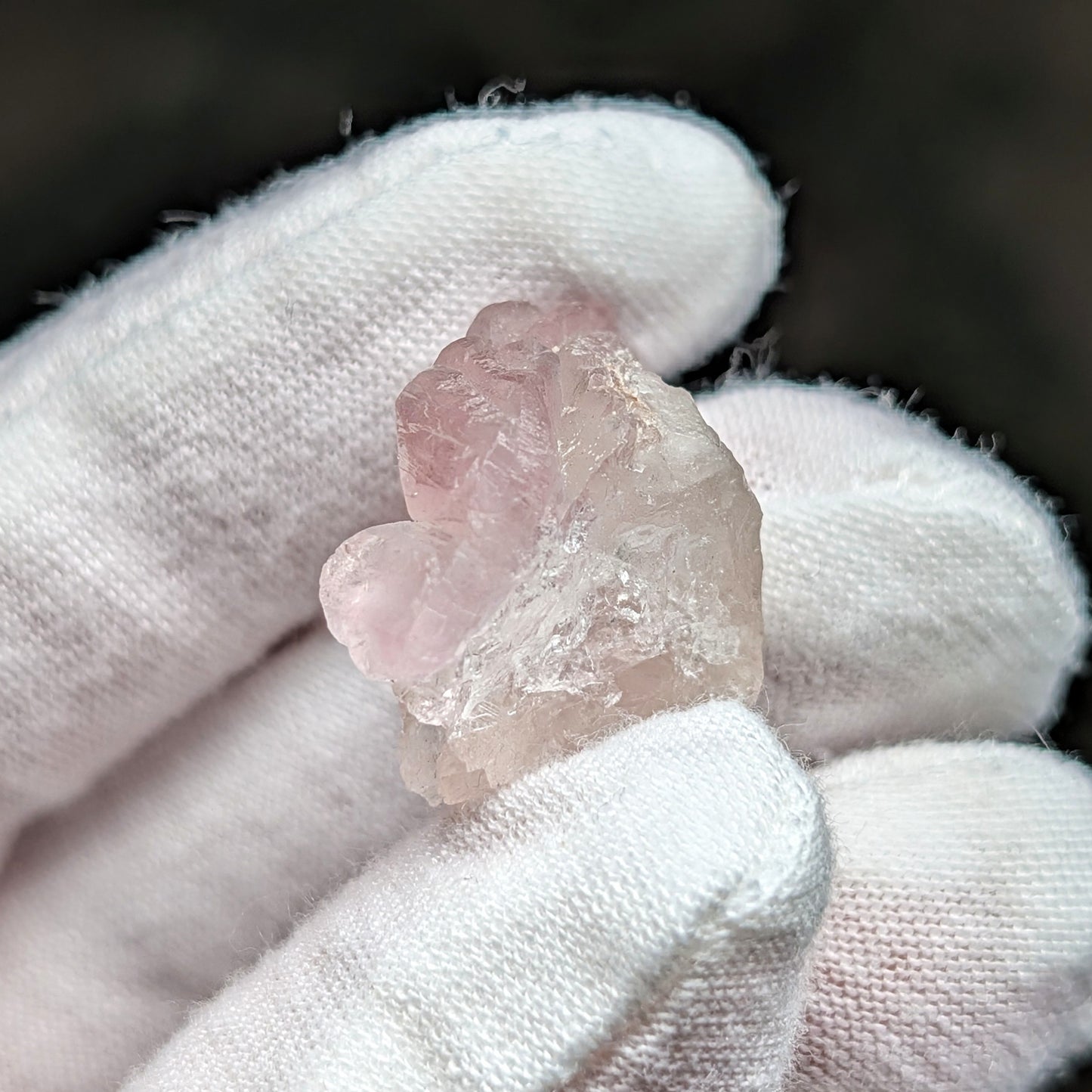 Crystalline Rose Quartz