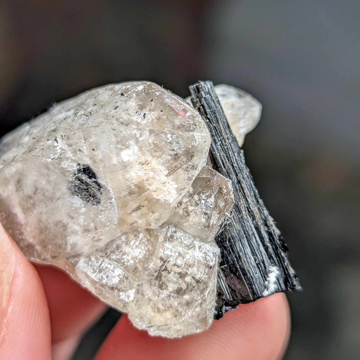 Erongo Quartz with Schorl