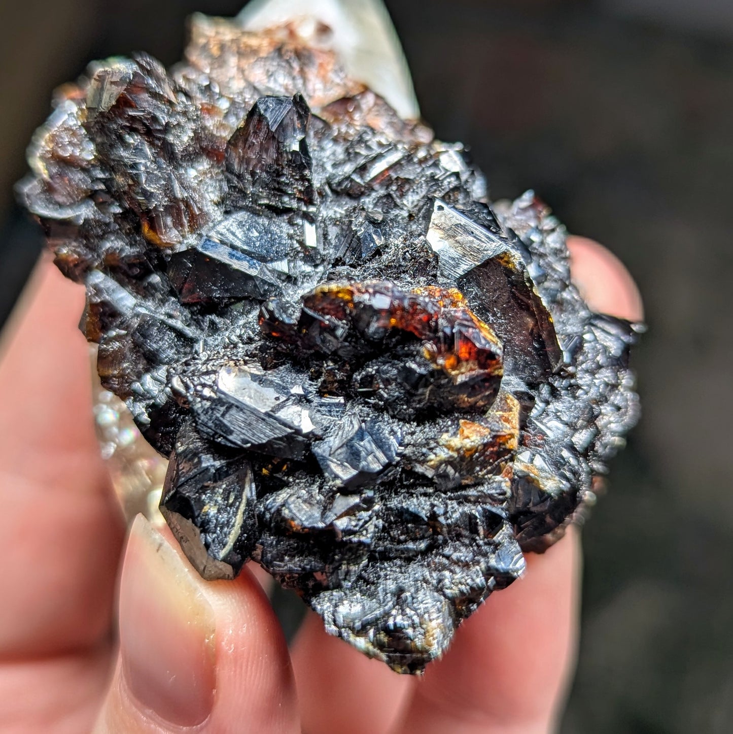 Elmwood Mine Calcite and Sphalerite