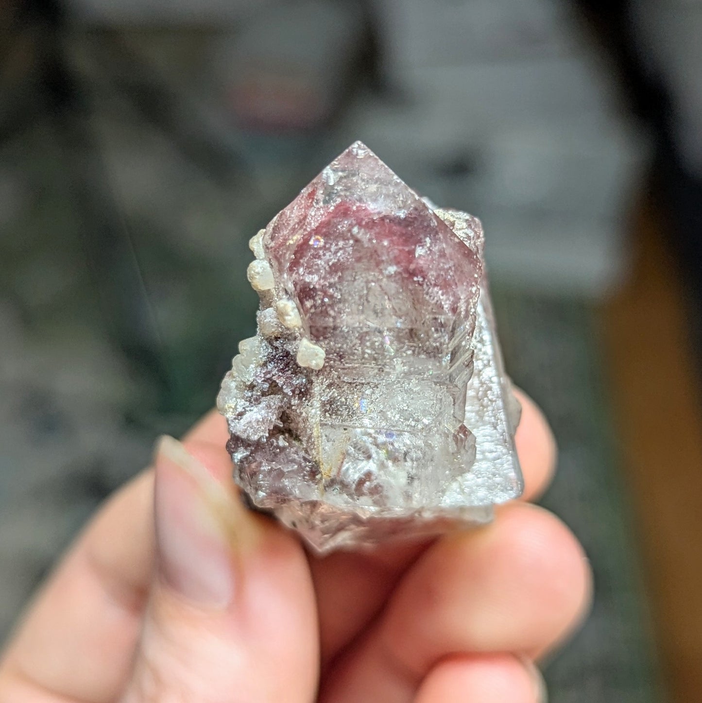 Sichuan Hematite Phantom Quartz