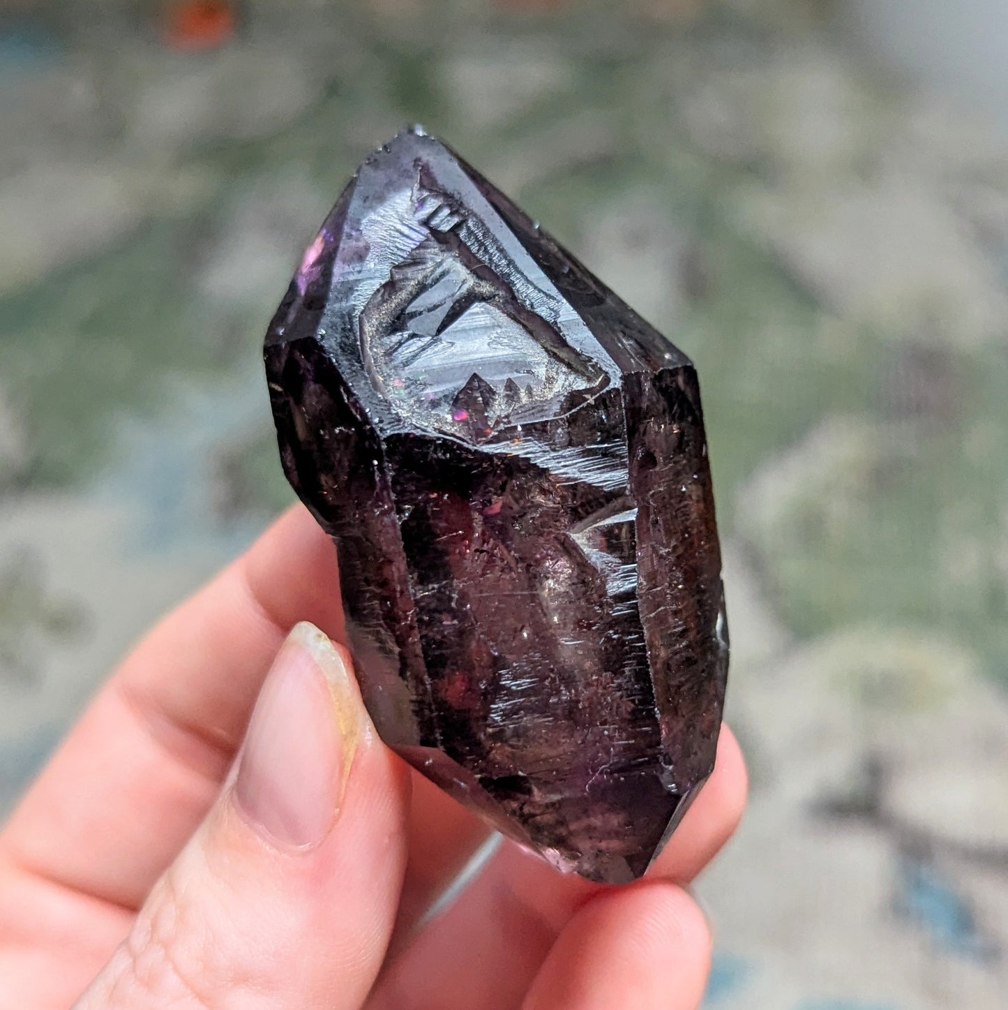 Chibuku Mine Amethyst Scepter w. Enhydro