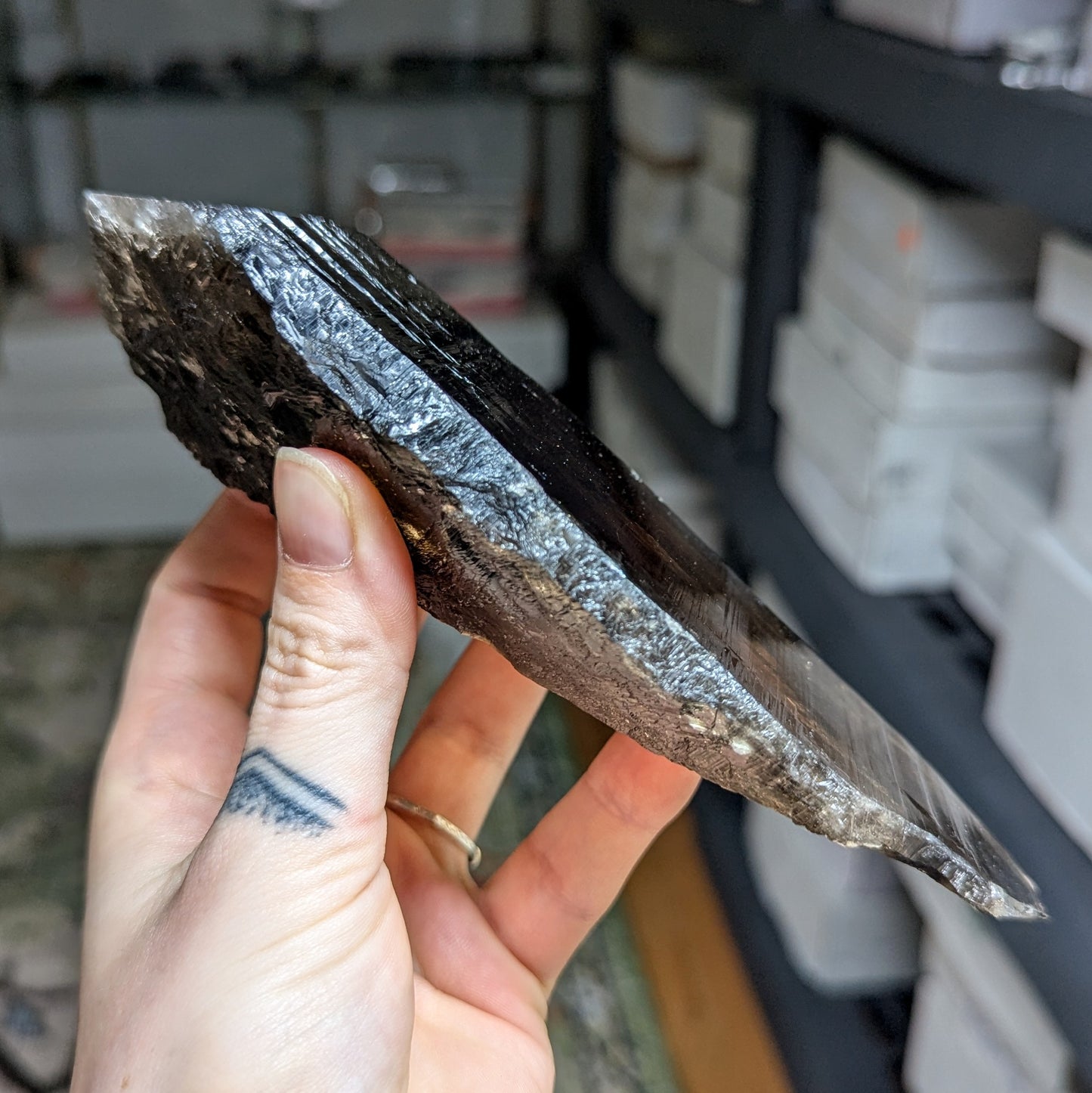 Tabular Brazilian Smoky Quartz