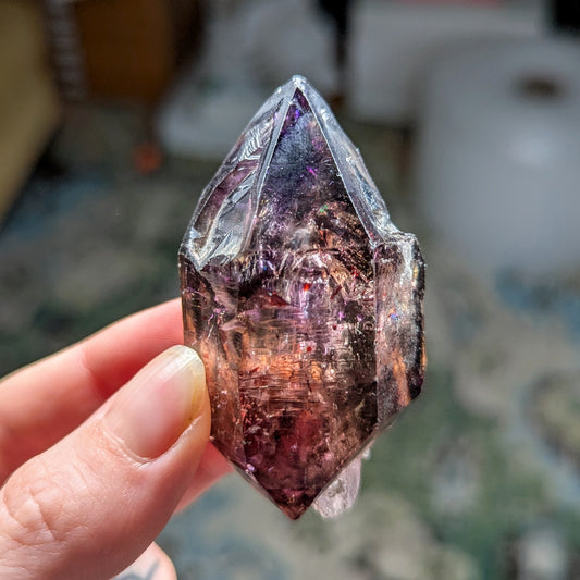 Chibuku Mine Amethyst Scepter w. Enhydro