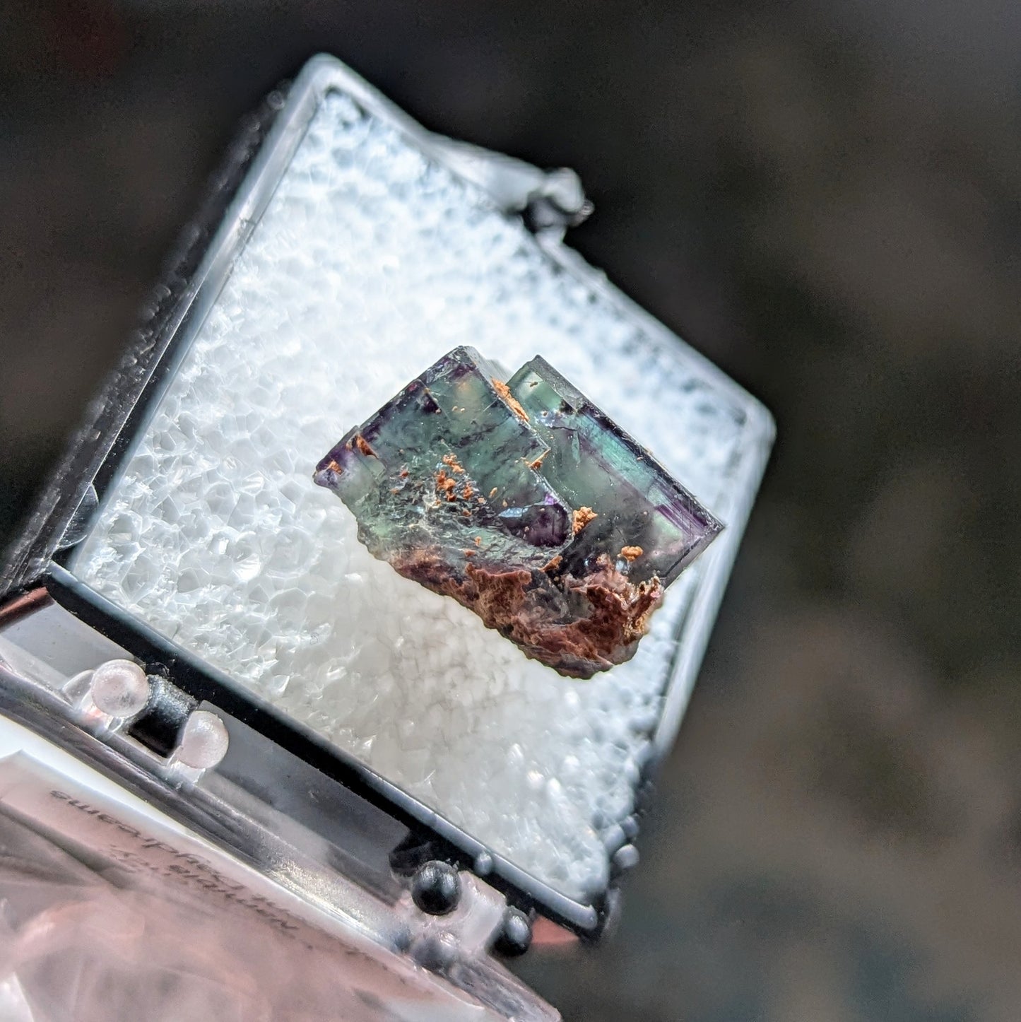 Okorusu Mine Fluorite Perky Box