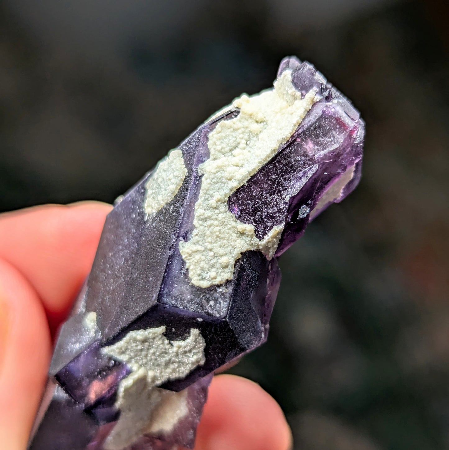 Elongated Yindu Fluorite