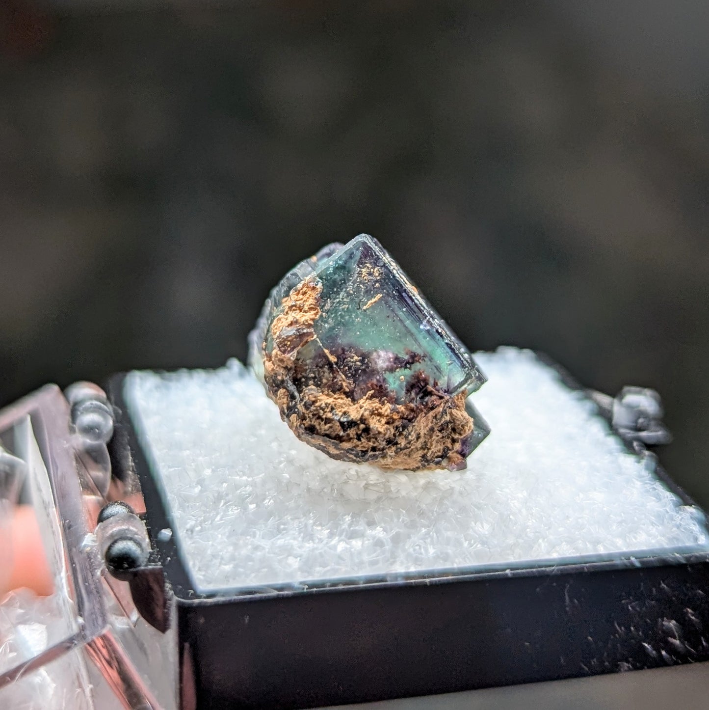 Okorusu Mine Fluorite Perky Box